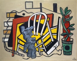 Broken Chairs and Flower Pot, 1951 | Fernand Léger