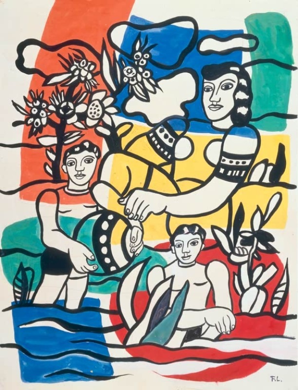 Happiness, 1950 | Fernand Leger | Giclée Paper Art Print