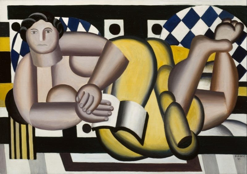 Reclining Woman, 1922 | Fernand Leger | Giclée Canvas Print