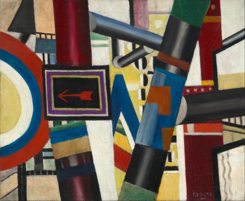 The Railway Crossing (Sketch), 1919 | Fernand Leger | Giclée Canvas Print