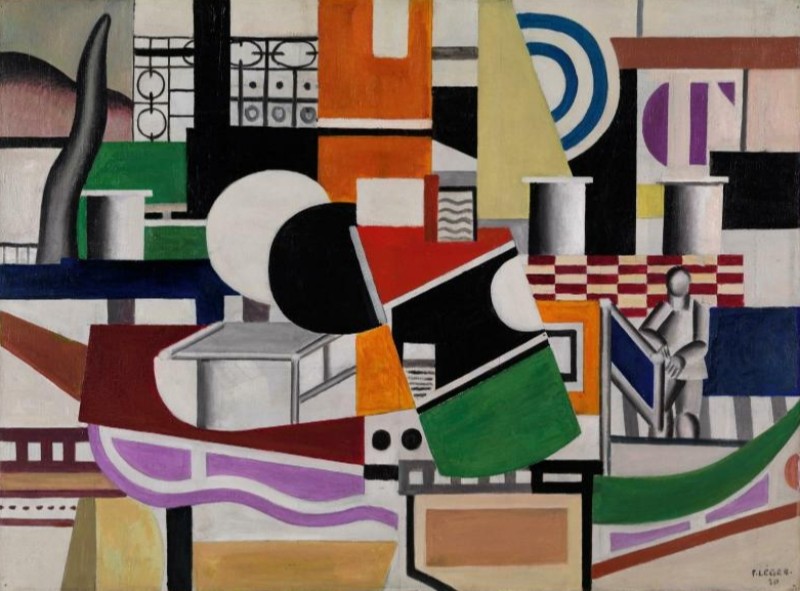 The Tugboat Bridge, 1920 | Fernand Leger | Giclée Canvas Print