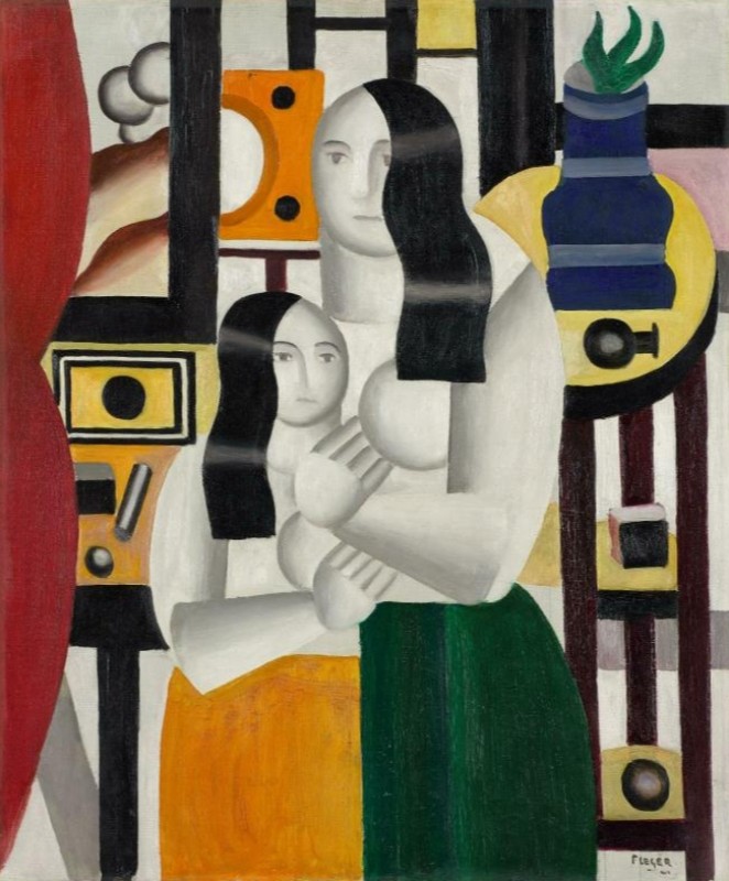 Two Standing Women, 1922 | Fernand Leger | Giclée Canvas Print