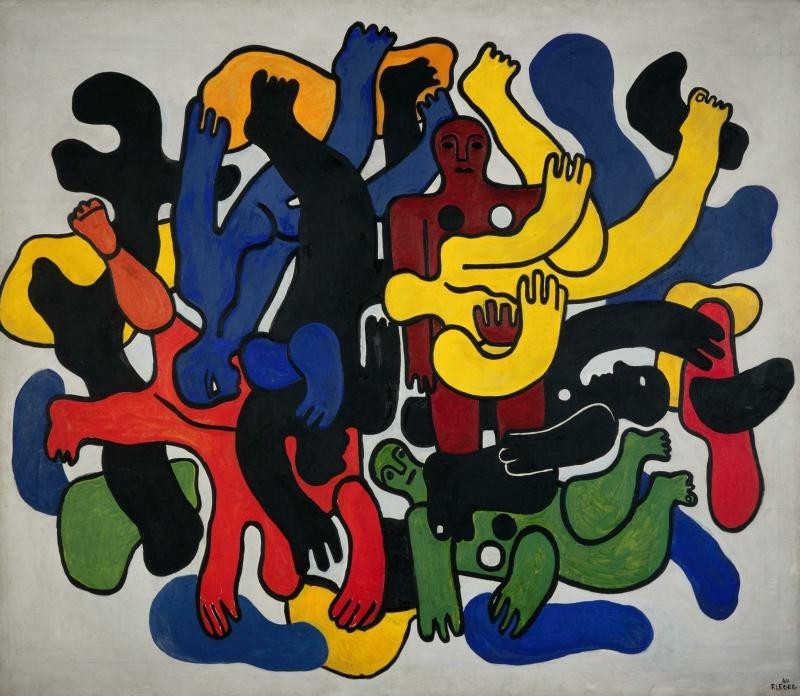 The Great Black Divers, 1944 | Fernand Leger | Giclée Canvas Print