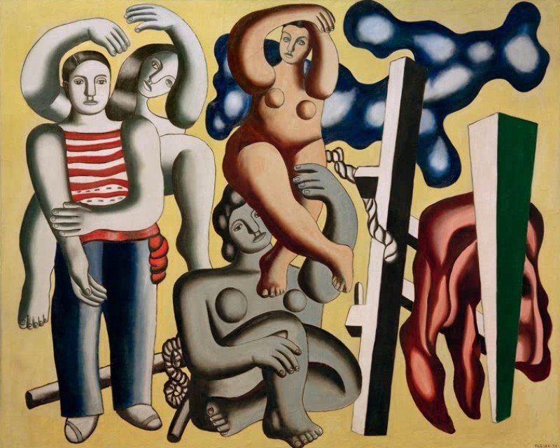 The Parrots (The Acrobats), 1933 | Fernand Leger | Giclée Canvas Print