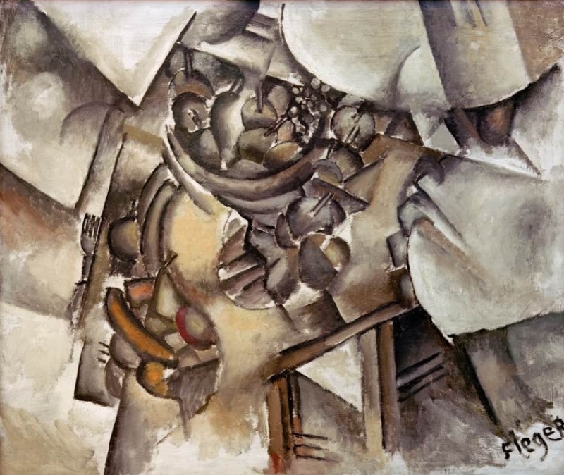 The Fruit Bowl on the Table, 1909 | Fernand Leger | Giclée Canvas Print