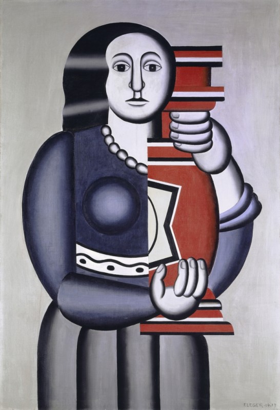 Woman with Vase, c.1924/27 | Fernand Leger | Giclée Canvas Print