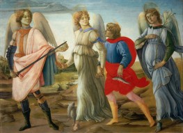 Three Angels and Young Tobias, 1485 | Filippino Lippi