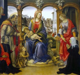Madonna with Child and Saints, c.1490/93 | Filippino Lippi