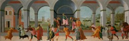 Scenes from the Story of Virginia: The Arrest and Death of Virginia, c.1475/00 | Filippino Lippi