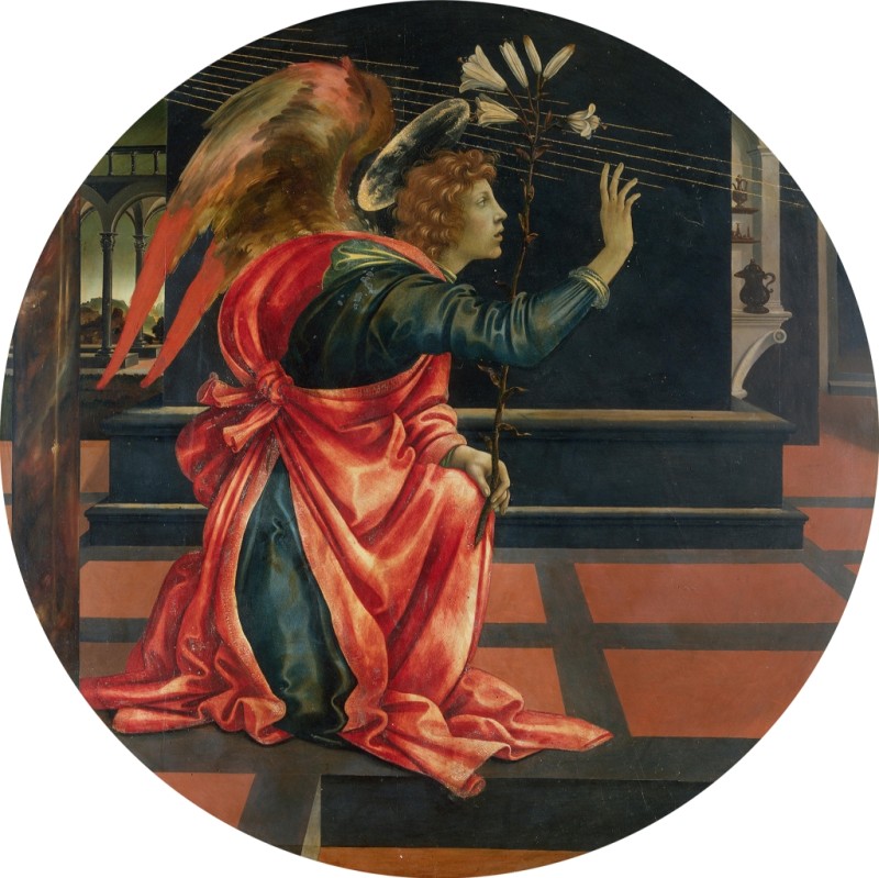 Annunciation, c.1483/84 | Filippino Lippi | Giclée Canvas Print