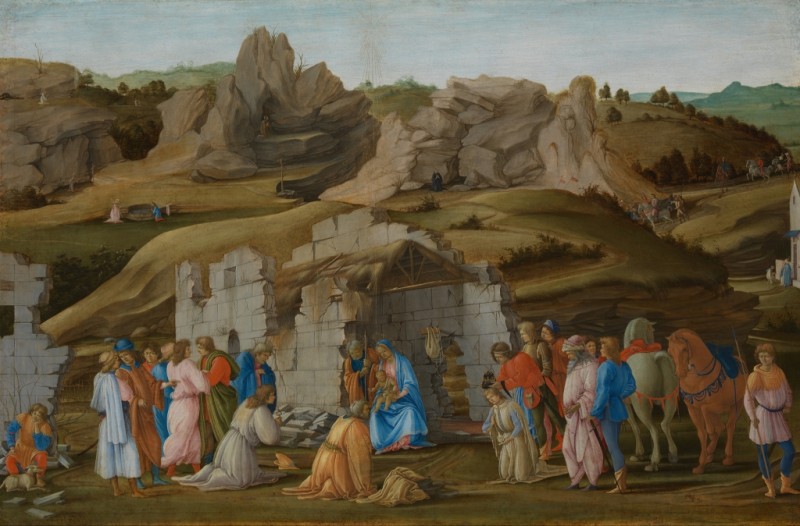 The Adoration of the Kings, 1480 | Filippino Lippi | Giclée Canvas Print