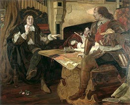 Cromwell, Protector of the Vaudois | Ford Madox Brown | Painting Reproduction