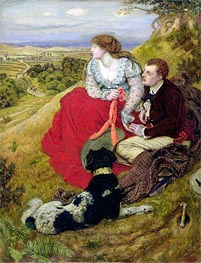 Byron's Dream | Ford Madox Brown | Gemälde Reproduktion