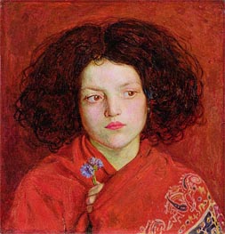 The Irish Girl | Ford Madox Brown | Gemälde Reproduktion