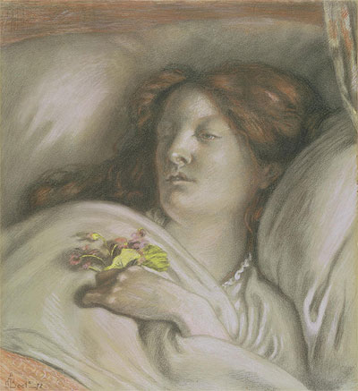 Ford Madox Brown | Convalescent (Emma), 1872 | Giclée Paper Art Print