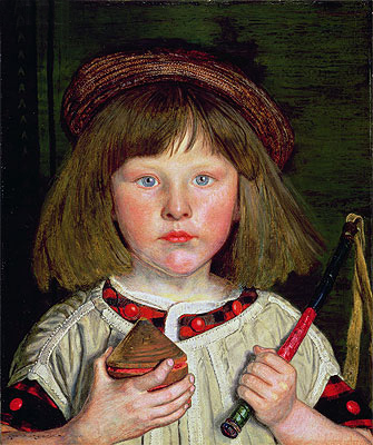 The English Boy, 1860 | Ford Madox Brown | Giclée Canvas Print