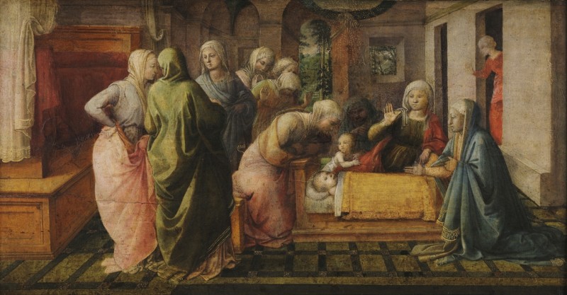 Das Bienenwunder des Heiligen Ambrosius, c.1441/47 | Fra Filippo Lippi | Giclée Leinwand-Kunstdruck