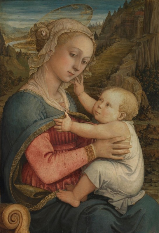 Virgin with Child, c.1460/65 | Fra Filippo Lippi | Giclée Canvas Print