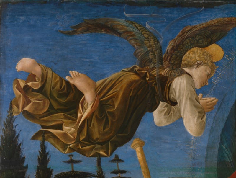 Angel (Left Hand), c.1455/60 | Fra Filippo Lippi | Giclée Canvas Print