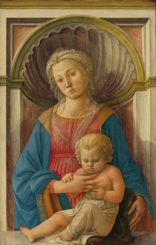 Madonna and Child, 1440 | Fra Filippo Lippi | Giclée Canvas Print