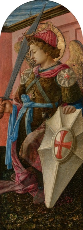 Archangel Michael, 1458 | Fra Filippo Lippi | Giclée Canvas Print