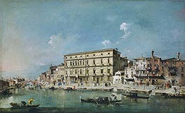 View of Venice, undated by Francesco Guardi | Canvas Print