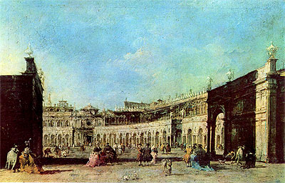 Piazza San Marco, c.1776/77 | Francesco Guardi | Giclée Canvas Print