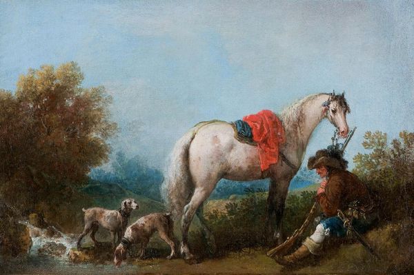 The Rest of the Hunter, c.1745/50 | Francesco Zuccarelli | Giclée Canvas Print