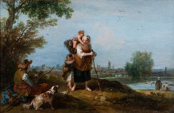 Wanderer, c.1745/50 | Francesco Zuccarelli