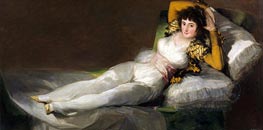 The Clothed Maja, c.1800/08 by Goya | Canvas Print