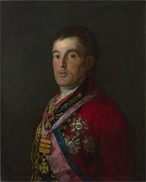 The Duke of Wellington, c.1812/14 von Goya | Leinwand Kunstdruck
