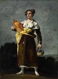 Die Wasserträgerin (La Aguadora), c.1808/12 von Goya | Leinwand Kunstdruck