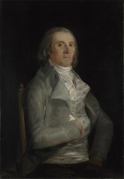 Don Andres del Peral, b.1798 | Goya | Giclée Canvas Print