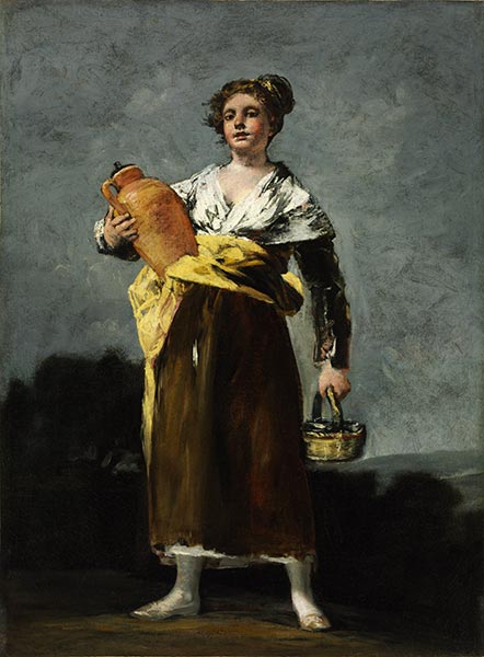 Die Wasserträgerin (La Aguadora), c.1808/12 | Goya | Giclée Leinwand Kunstdruck