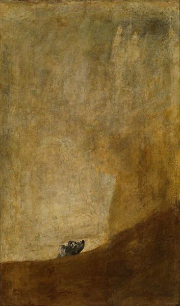 Der Hund, c.1820/23 | Goya