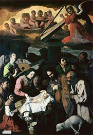 Adoration of the Shepherds, 1638 by Zurbaran | Canvas Print