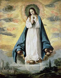 The Immaculate Conception, n.d. by Zurbaran | Canvas Print