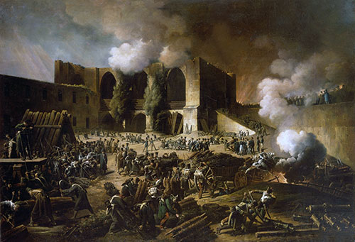 Siege of Burgos Castle, 1813 | François-Joseph Heim | Giclée Canvas Print