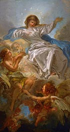 Assumption of the Virgin, undated by Boucher | Canvas Print