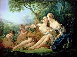 Bacchus and Erigone | Boucher | Painting Reproduction