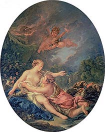 Jupiter and Callisto, 1769 by Boucher | Canvas Print