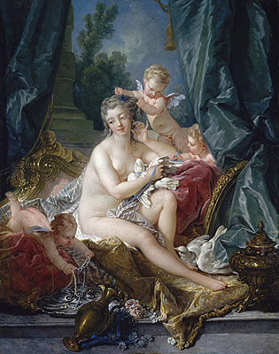 The Toilet of Venus, 1751 | Boucher | Giclée Leinwand Kunstdruck