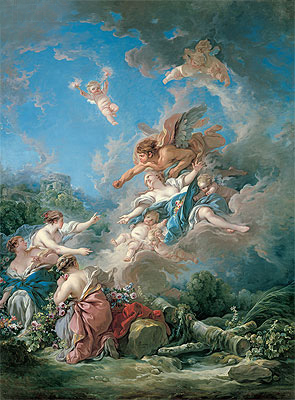 Boucher | Boreas Abducting Oreithyia, 1769 | Giclée Canvas Print