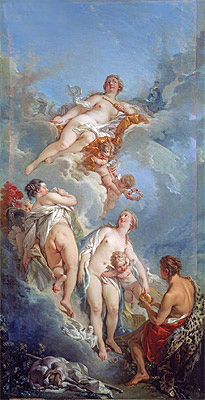 Boucher | The Judgment of Paris, 1754 | Giclée Canvas Print