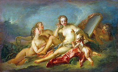 The Toilet of Venus, 1749 | Boucher | Giclée Canvas Print
