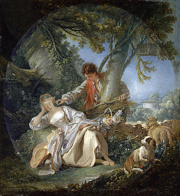 Der unterbrochene Schlaf, 1750 | Boucher