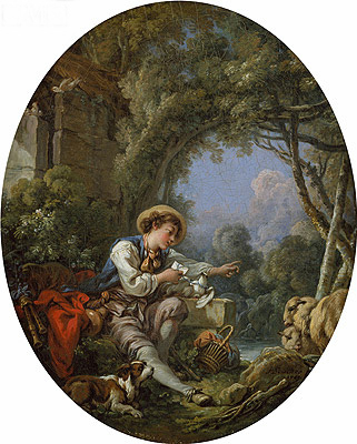 Die Entsendung des Boten, 1765 | Boucher