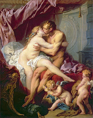 Boucher | Hercules and Omphale, undated | Giclée Canvas Print