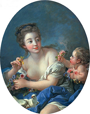 Boucher | Venus and Cupid, 1769 | Giclée Canvas Print