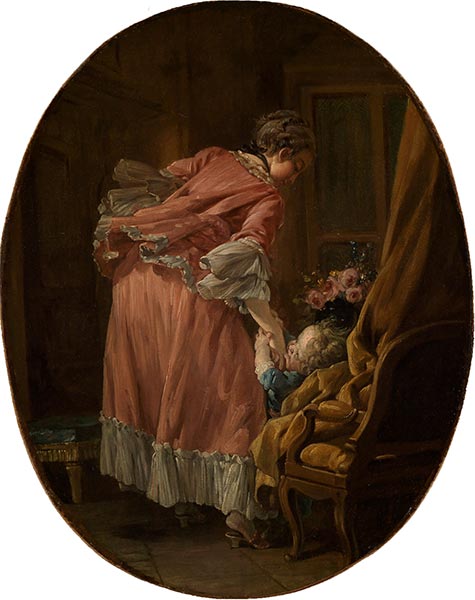 Das verzogene Kind, c.1740 | Boucher | Giclée Leinwand Kunstdruck